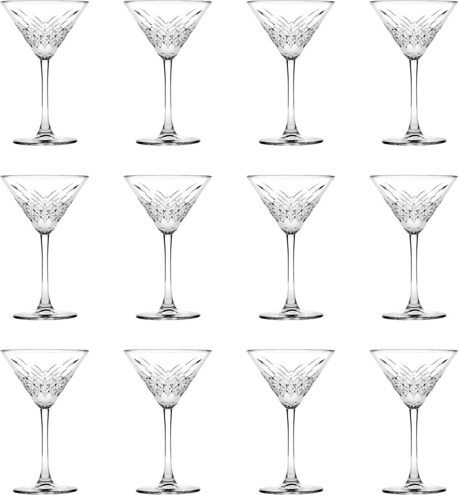 Pasabahce - TIMELESS 7.3 Oz Martini Glass, Pack of 12 - PG440176