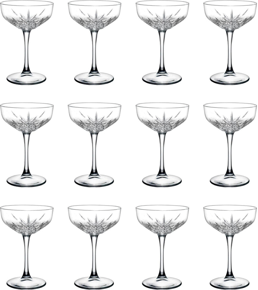 Pasabahce - TIMELESS 9 Oz Coupe Glass, Pack of 12 - PG440236