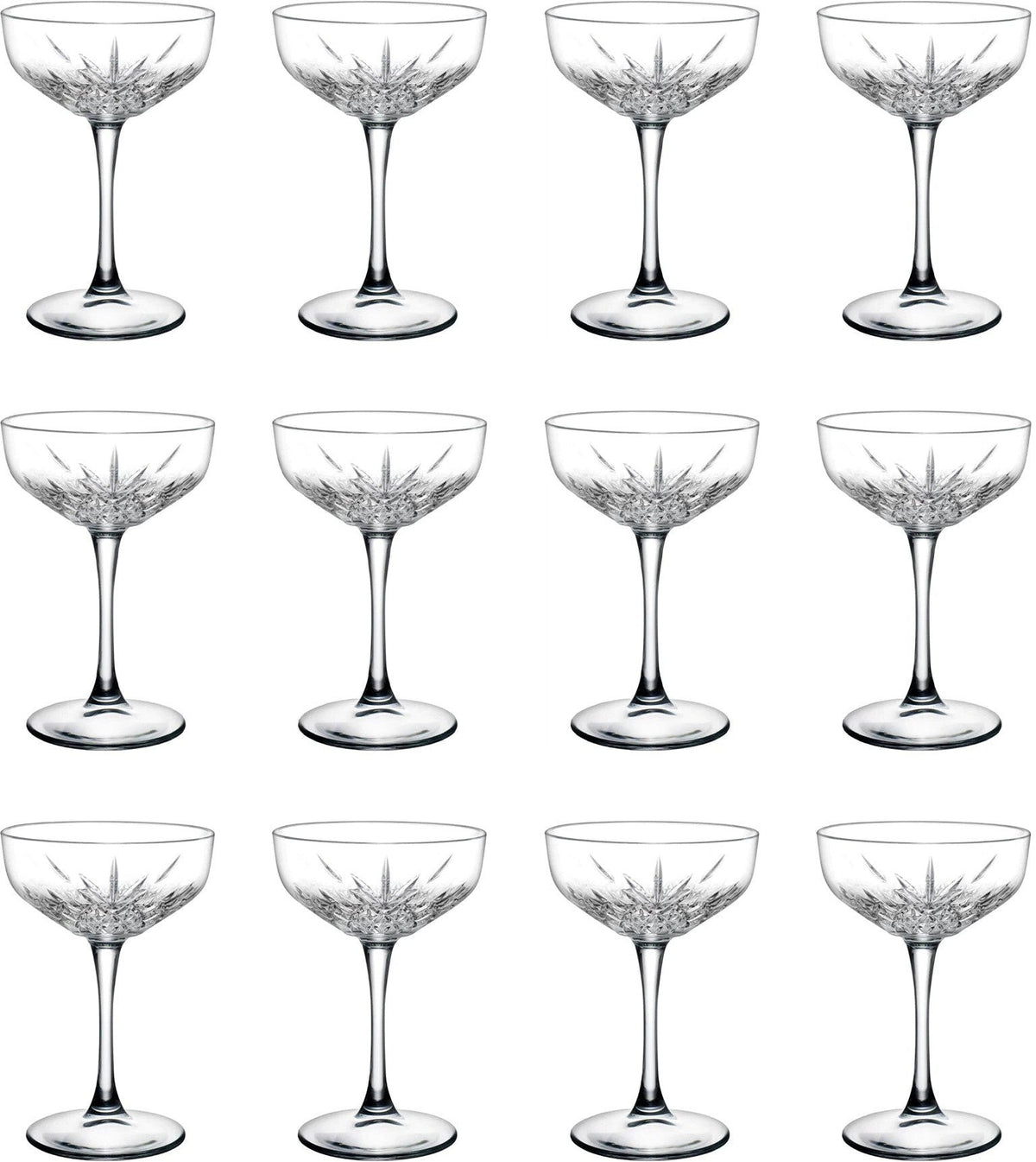 Pasabahce - TIMELESS 9 Oz Coupe Glass, Pack of 12 - PG440236