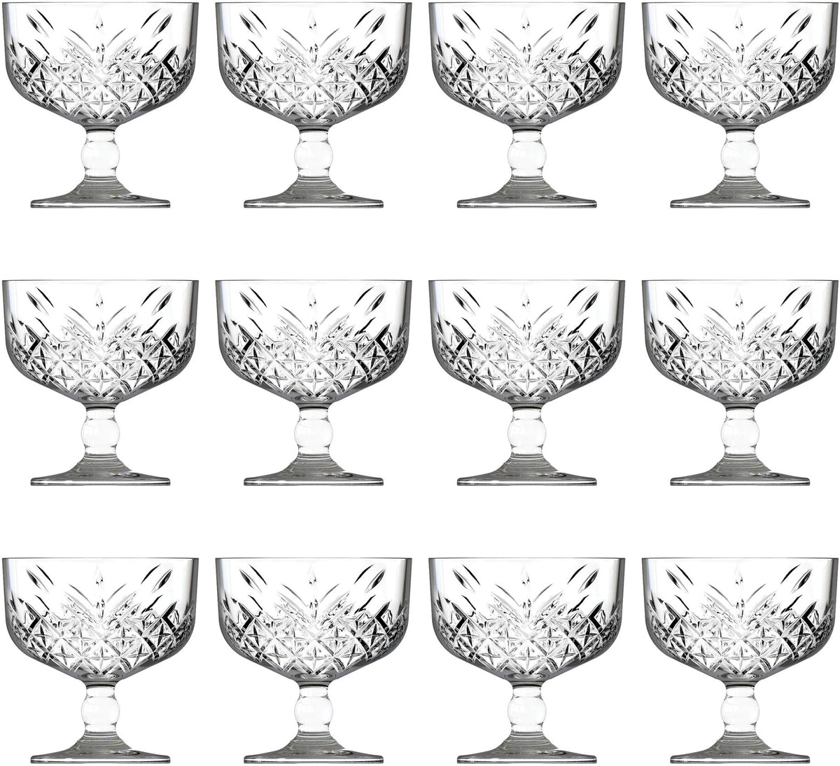 Pasabahce - TIMELESS 9.25 Oz Ice Cream Cup, Pack of 12 - PG440211