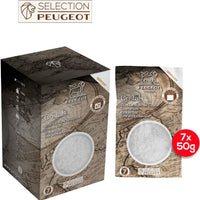 Peugeot - 7 x 50g Sachets of German White Rock Salt for Cooking, Pack of 7 - 42721