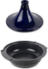 Peugeot - Appolia Atlas 12" Blue Ceramic and Aluminum Tagine - 62170