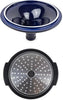 Peugeot - Appolia Atlas 12" Blue Ceramic and Aluminum Tagine - 62170