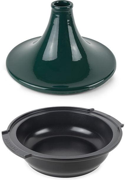 Peugeot - Appolia Atlas 12" Forest Green Ceramic and Aluminum Tagine - 62187