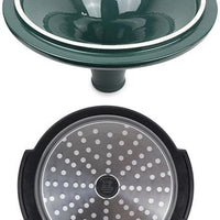 Peugeot - Appolia Atlas 12" Forest Green Ceramic and Aluminum Tagine - 62187
