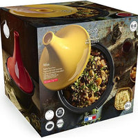 Peugeot - Appolia Atlas 12" Blue Ceramic and Aluminum Tagine - 62170