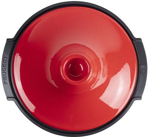 Peugeot - Appolia Atlas 12" Red Ceramic and Aluminum Tagine - 62019