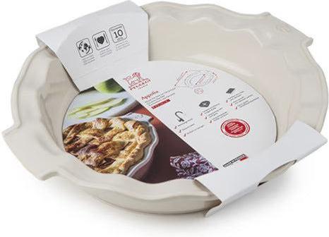 Peugeot - Appolia Atlas 9" Ceramic Ecru Pie Dish - 62477
