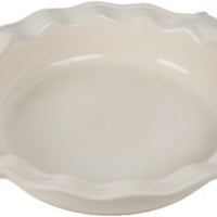 Peugeot - Appolia Atlas 9" Ceramic Ecru Pie Dish - 62477