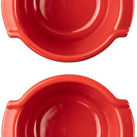 Peugeot - Appolia Ceramic 0.2 qt Red Duo Ramekins, Pack of 2 - 61852