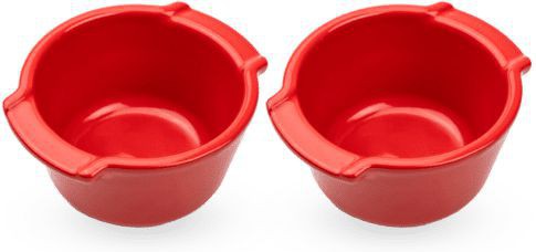 Peugeot - Appolia Ceramic 0.2 qt Red Duo Ramekins, Pack of 2 - 61852