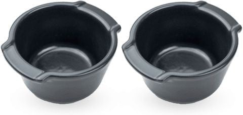 Peugeot - Appolia Ceramic 0.2 qt Slate Duo Ramekins, Pack of 2 - 61876