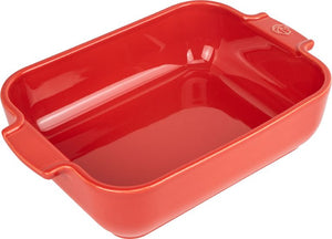 Peugeot - Appolia Ceramic 10" Rectangular Red Baking Dish (25cm) - 60091