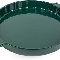 Peugeot - Appolia Ceramic 11.81" Round Forest Green Tarte Dish, (30cm) - 62156