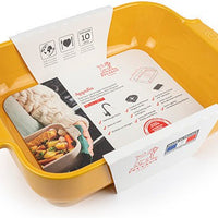 Peugeot - Appolia Ceramic 12.59" Rectangular Saffron Baking Dish (32cm) - 61432