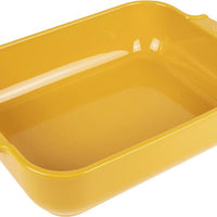 Peugeot - Appolia Ceramic 12.59" Rectangular Saffron Baking Dish (32cm) - 61432