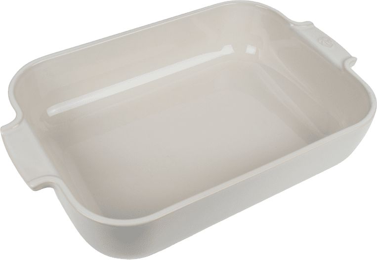 Peugeot - Appolia Ceramic 14.1" Rectangular Ecru Baking Dish (36cm) - 61210