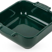 Peugeot - Appolia Ceramic 14.17" Square Forest Green Oven Dish, (36cm) - 62118