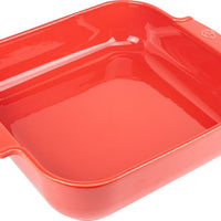 Peugeot - Appolia Ceramic 14.17" Square Red Baking Dish (36 cm) - 60138