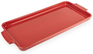 Peugeot - Appolia Ceramic 15.74" Red Appetizer Tray (40 cm) - 60725