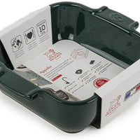 Peugeot - Appolia Ceramic 7.08" Square Forest Green Oven Dish (18cm) - 62149