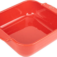 Peugeot - Appolia Ceramic 8.26" Square Red Baking Dish (21 cm) - 60213
