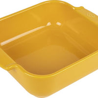 Peugeot - Appolia Ceramic 8.26" Square Saffron Baking Dish (21 cm) - 61470