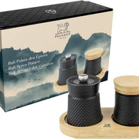 Peugeot - Bali 3" Cast Iron Black Pepper Mill And Salt Cellar (8cm) - 39967
