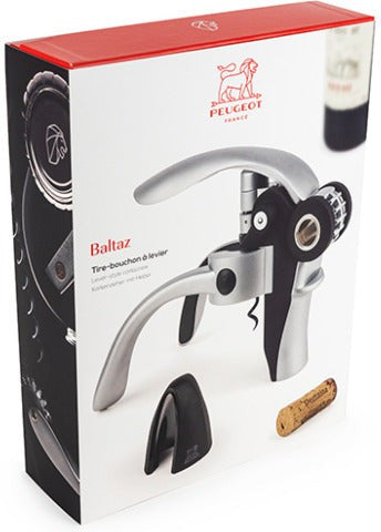 Peugeot - Baltaz 5.5" MaLever-Style Corkscrew with Foil Cutter - 200176