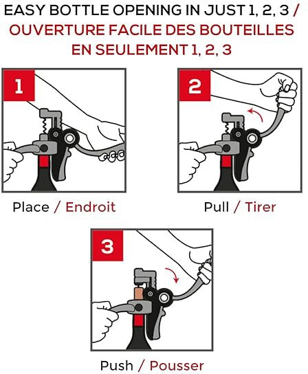 Peugeot - Baltaz 5.5" MaLever-Style Corkscrew with Foil Cutter - 200176