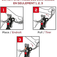 Peugeot - Baltaz 5.5" MaLever-Style Corkscrew with Foil Cutter - 200176