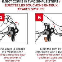 Peugeot - Baltaz Dark 5.5" Black Lever Corkscrew With Foil Cutter - 200510