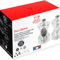 Peugeot - Bistro 4" Acrylic Salt & Pepper Mill, Pack of 2 (11cm) - 2/41687