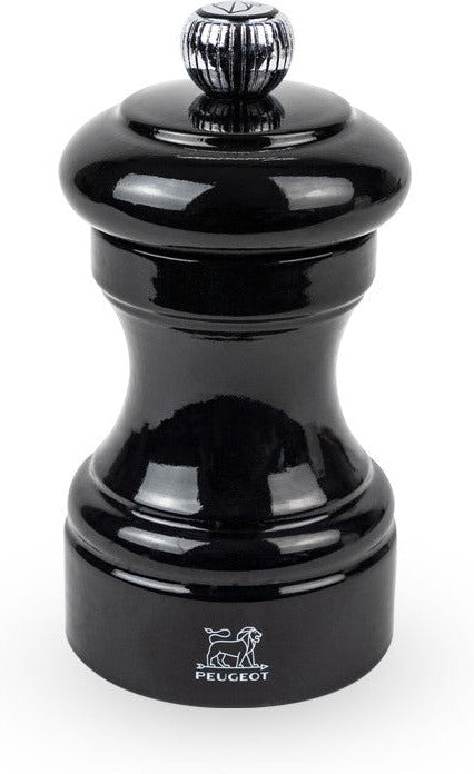Peugeot - Bistro 4" Black Lacquer Pepper Mill (10cm) - 40826