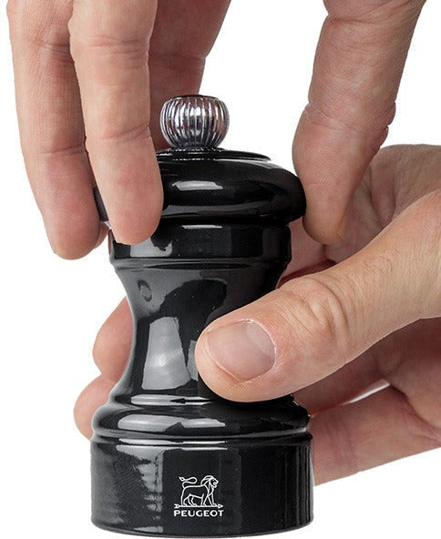 Peugeot - Bistro 4" Black Lacquer Pepper Mill (10cm) - 40826