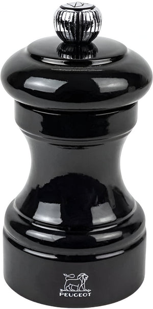 Peugeot - Bistro 4" Black Lacquer Pepper Mill (10cm) - 40826