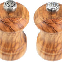 Peugeot - Bistro 4" OliveWood Duo Pepper Mill (10cm) - 2/38212