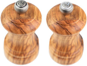 Peugeot - Bistro 4" OliveWood Duo Pepper Mill (10cm) - 2/38212