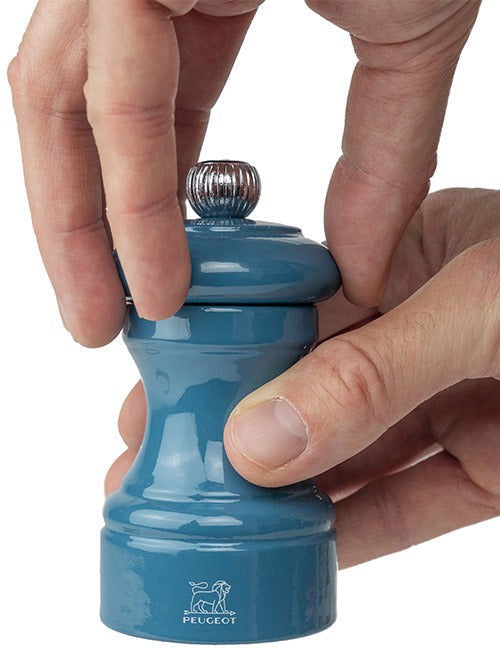 Peugeot - Bistro 4" Pacific Blue Lacquer Pepper Mill (10cm) - 40727