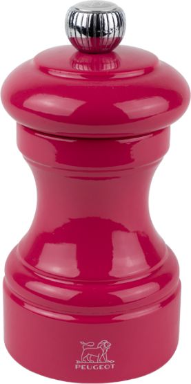 Peugeot - Bistro 4" Wood Candy Pink Lacquer Salt Mill (10cm) - 40796