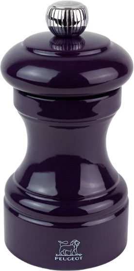 Peugeot - Bistro 4" Wood Eggplant Lacquer Salt Mill (10cm) - 40772