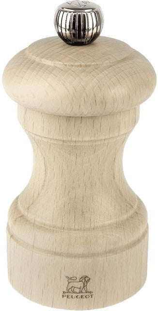 Peugeot - Bistro 4" Wood Natural Salt Mill (10cm) - 9800-1/SME