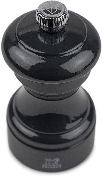 Peugeot - Bistro 4" Wood Slate Grey Lacquer Salt Mill (10cm) - 40819