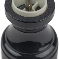 Peugeot - Bistro 4" Wood Slate Grey Lacquer Salt Mill (10cm) - 40819