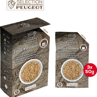 Peugeot - Croatia Smoked Salt 150g, Pack of 3 x 50g Sachets - 46958