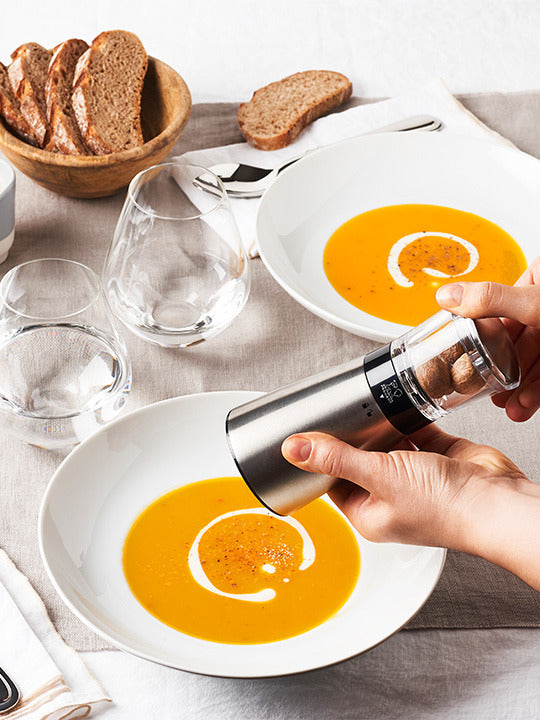 Peugeot - Daman 5.90" Acrylic/Stainless Steel Nutmeg Mill (15 cm) - 33088