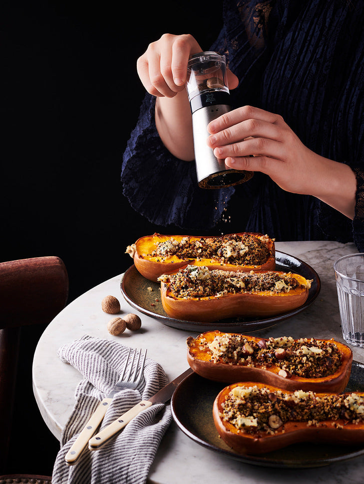 Peugeot - Daman 5.90" Acrylic/Stainless Steel Nutmeg Mill (15 cm) - 33088