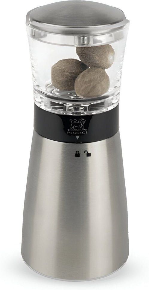Peugeot - Daman 5.90" Acrylic/Stainless Steel Nutmeg Mill (15 cm) - 33088