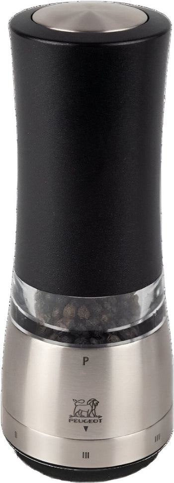 Peugeot - Daman Electric 7.08" Iridescent Black Pepper Mill (18 cm) - 43179