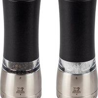 Peugeot - Daman Electric u'Select Duo 7" Iridescent Black Pepper Mill and Zirlion Salt Mill - 2/4317900 - DISCONTINUED